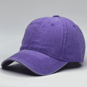 Gorro Vintage Morado - costado
