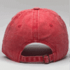 Gorro Vintage Rojo - atras