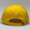 gorro de lona amarillo - atras