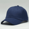 gorro de lona azul marino - costado