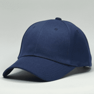 gorro de lona azul marino - costado