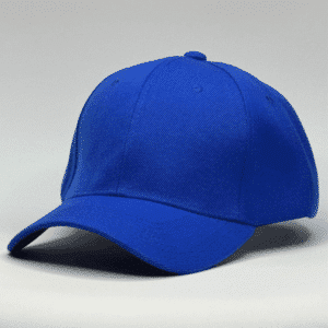 gorro de lona azulino - costado