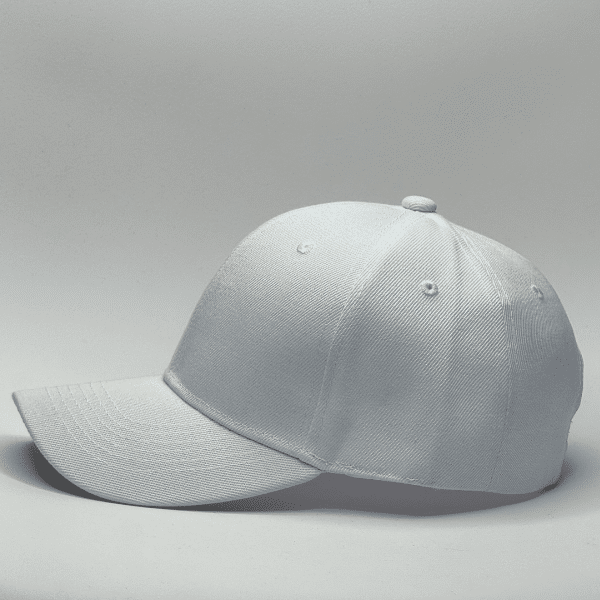gorro de lona blanco - largo
