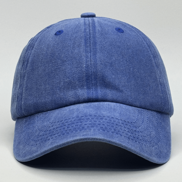 gorro vintage azulino - frente