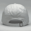 gorro vintage blanco - atras