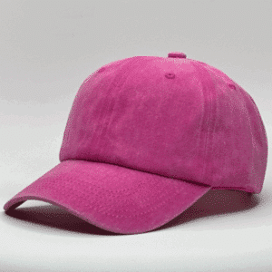 gorro vintage fucsia- costado