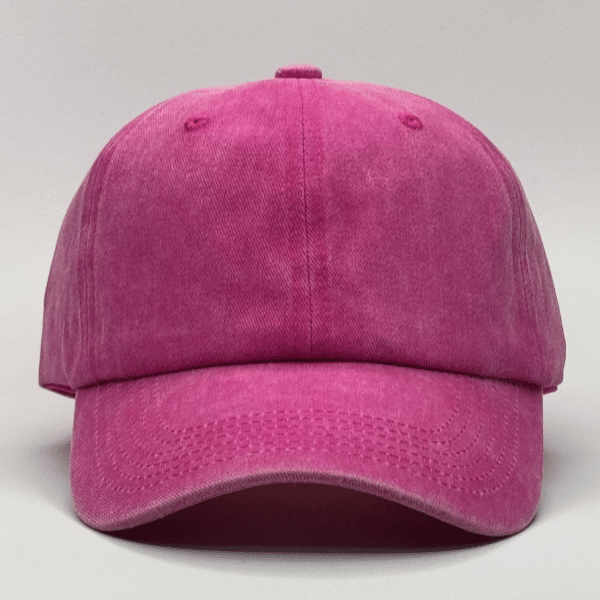 gorro vintage fucsia - frente