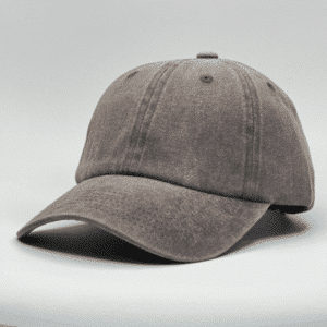 gorro vintage marrón - costado