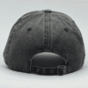 gorro vintage negro - atras