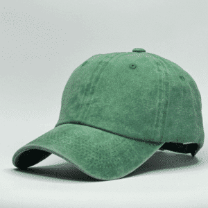 gorro vintage verde botella - costado