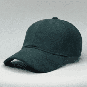 gorro corduroy color verde botella