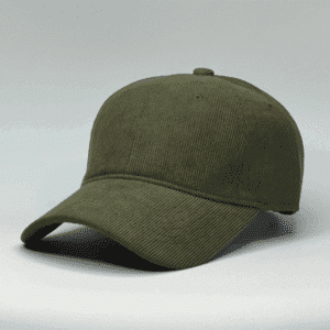 gorro corduroy color verde militar