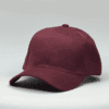 gorro de lona guinda