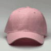 gorro de lona rosado pastel - frente