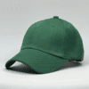 gorro de lona verde botella