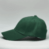 gorro de lona verde botella