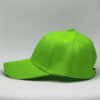gorro de lona verde limón