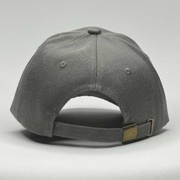 gorro de lona plomo