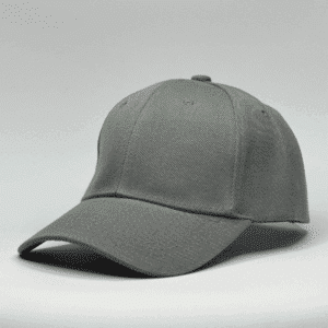 gorro de lona plomo