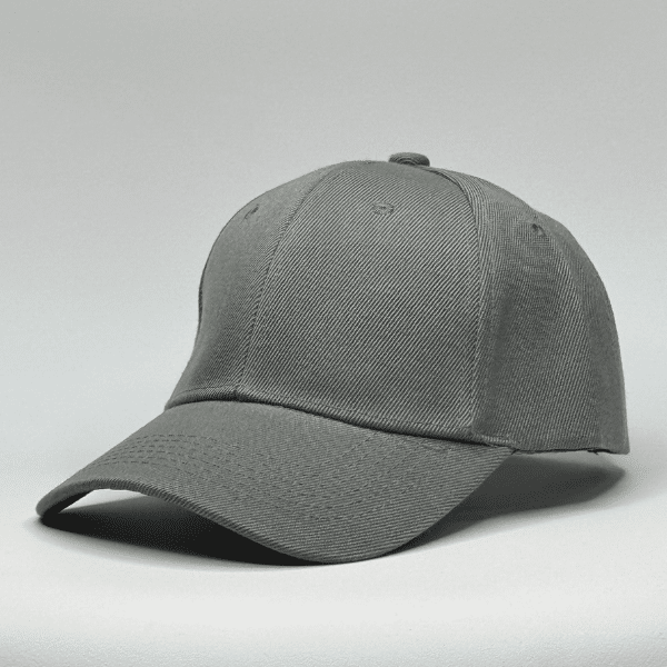 gorro de lona plomo
