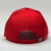 gorro de lona rojo