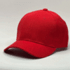 gorro de lona rojo