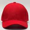 gorro de lona rojo