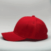 gorro de lona rojo