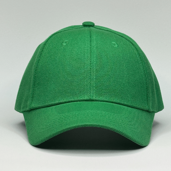 gorro de lona verde