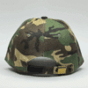 gorro de lona camuflado verde