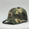 gorro de lona camuflado verde
