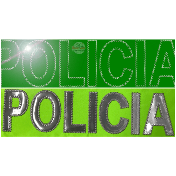 bordado con aplique