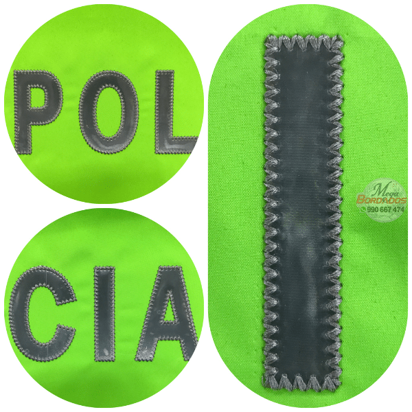 bordado con aplique