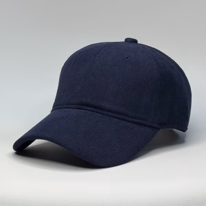 gorro corduroy color azul marino