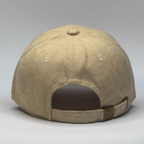 gorro corduroy color beige