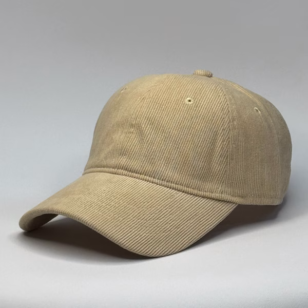 gorro corduroy color beige
