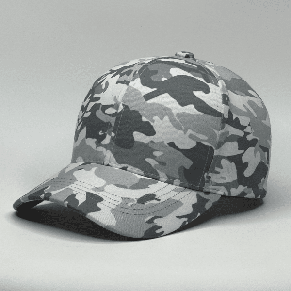 gorro drill color camuflado plata