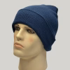 gorro beanie color acero