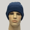 gorro beanie color acero