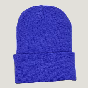 gorro beanie color azulino claro