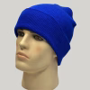 gorro beanie color azulino