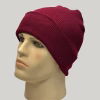 gorro beanie color guinda