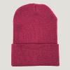 gorro beanie color guinda