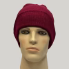 gorro beanie color guinda