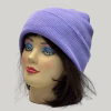 gorro beanie color lila