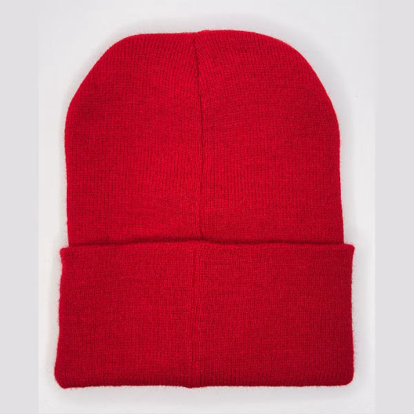 gorro beanie color rojo