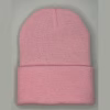 gorro beanie color rosado