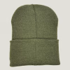 gorro beanie color verde militar