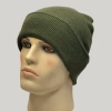 gorro beanie color verde militar