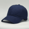 gorro de algodón color azul marino